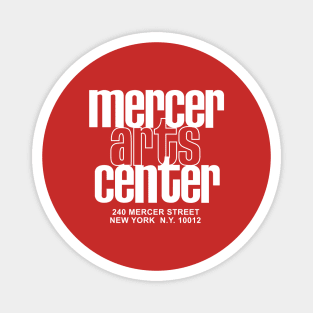 Mercer Arts Center (white) Magnet